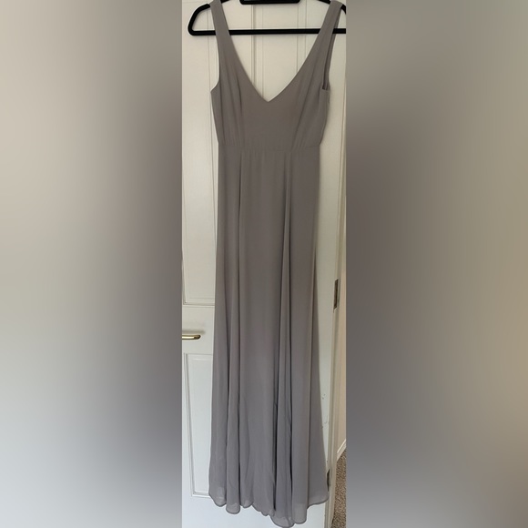 Show Me Your Mumu Jenn Maxi Dress in Dove Grey - Picture 6 of 10